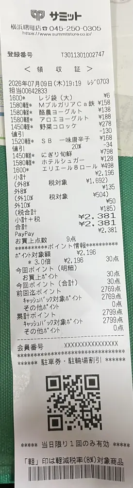 2026年7月9日の写真